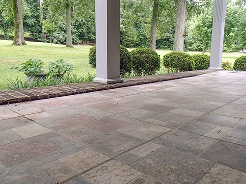 PolyLevel for Sunken Patio in Saint Augustine, Jacksonville, Middleburg