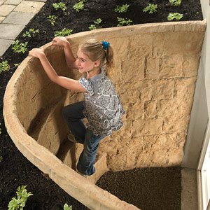 Build-in steps in RockWell egress well